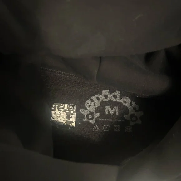 OG Black spider hoodie size M